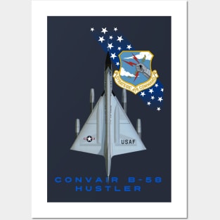 Convair B-58 Hustler Posters and Art